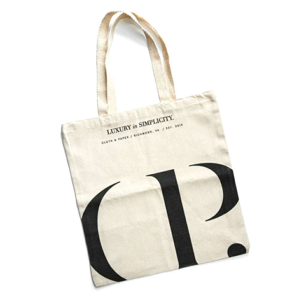 Cloth and Paper Canvas Tote 25